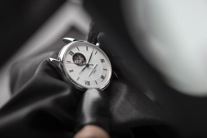 Frederique Constant Geneve FC-310N4NH6B - Orologio Automatico Uomo, Cassa 41mm, Quadrante Blu, Cinturino Acciaio E Gomma