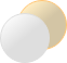 Wit goud / geel goud 18T